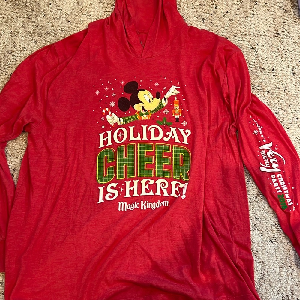 Disney Parks Mickey’s Very Merry Christmas Party Long Sleeve Shirt 2018